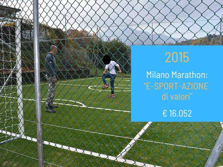 2015 – Milano Marathon: “E-SPORT-AZIONE di valori!”