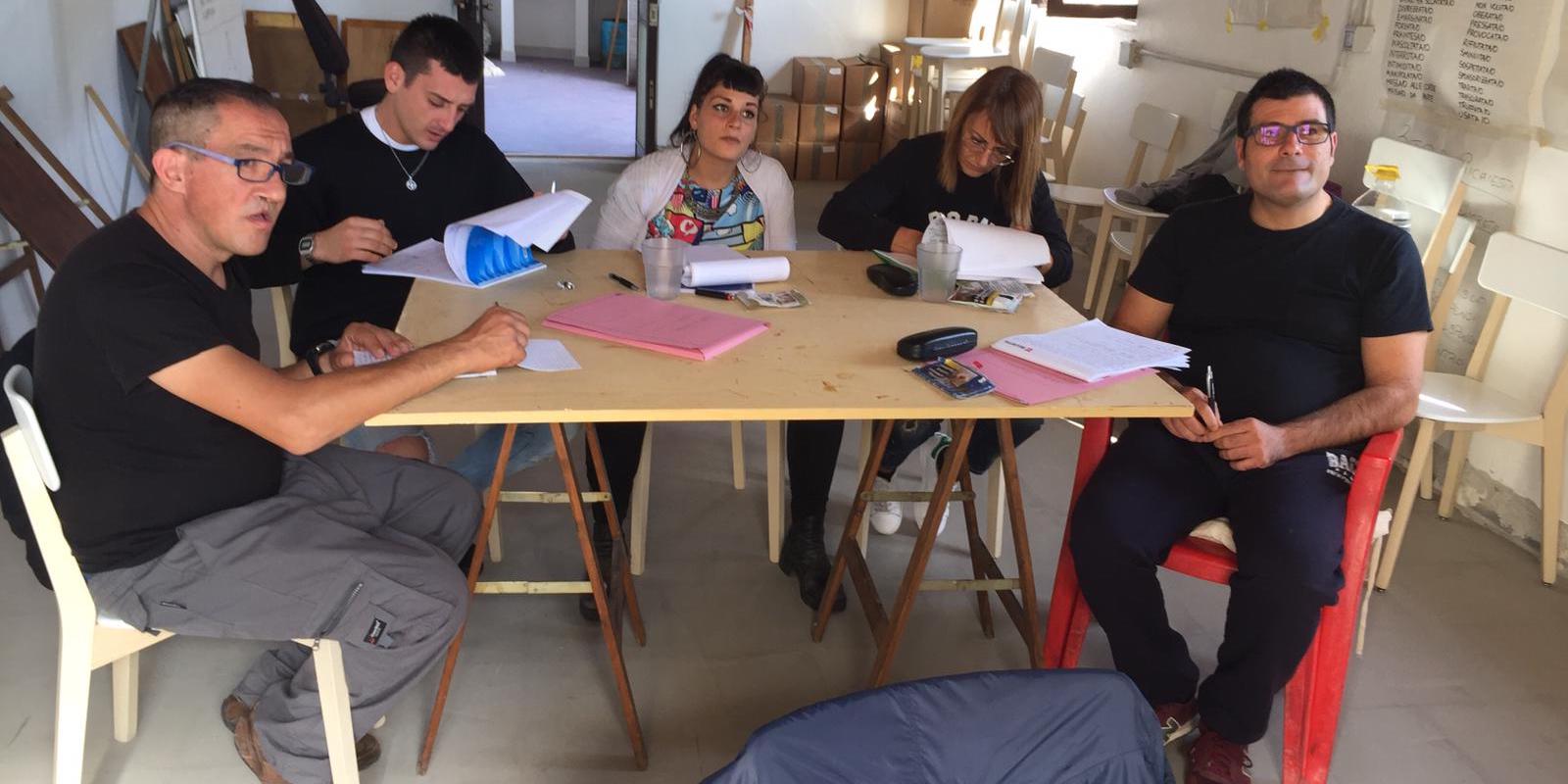 i ragazzi di Palombara durante il corso di Mens inForma