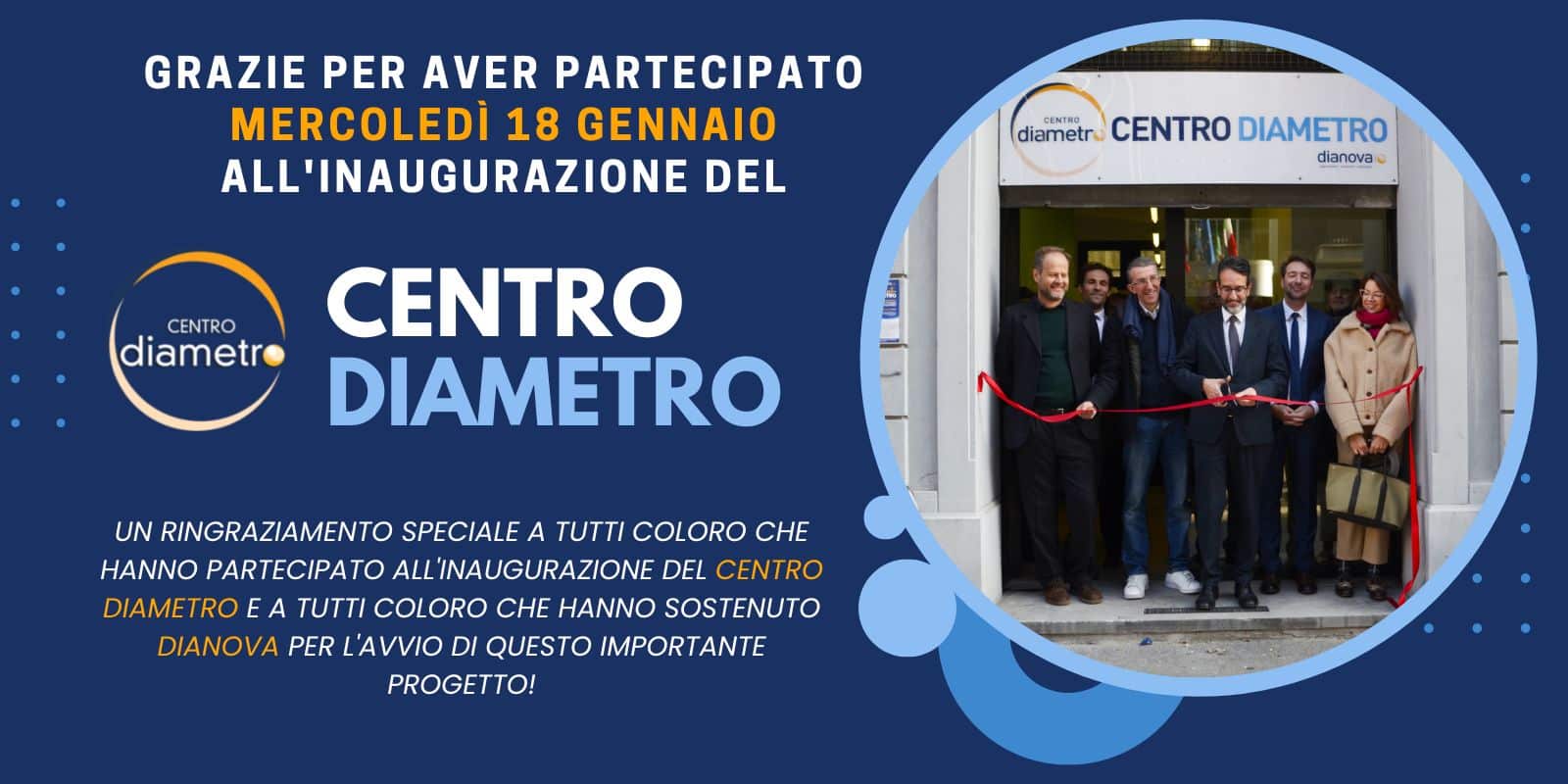 Inaugurato il Centro Diametro in Via Pietro Calvi 29 a Milano