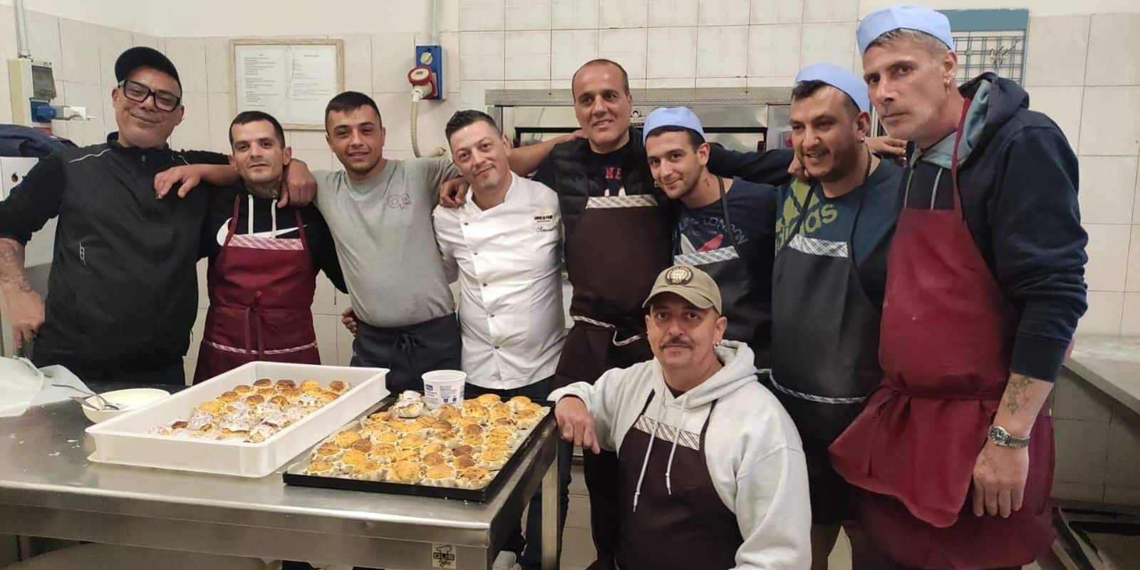 Corso di pasticceria e panificazione nella Comunità Dianova di Ortacesus