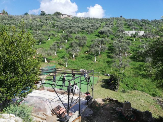 Vista esterni della comunità di Palombara