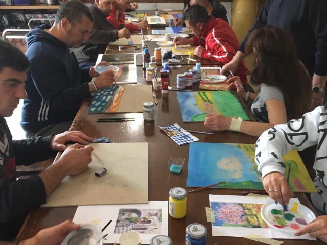 Laboratorio di pittura Palombara