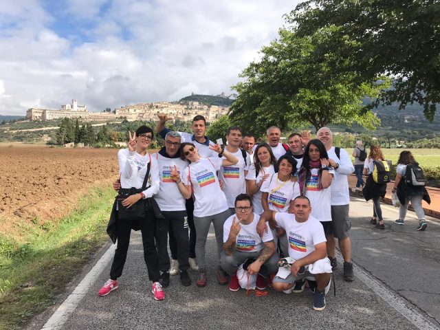 Partecipazione evento in marcia per la vita Palombara