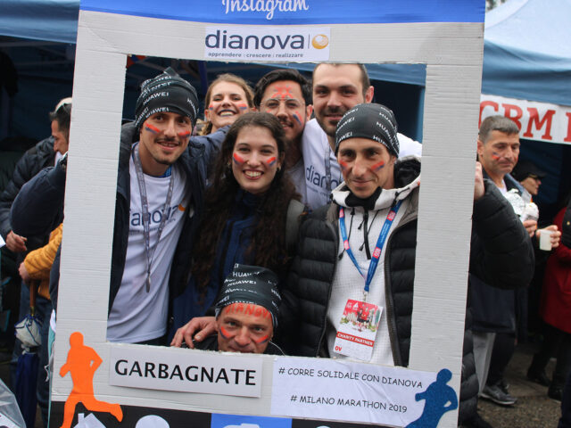 Partecipazione utenti Garbagnate alla milano marathon
