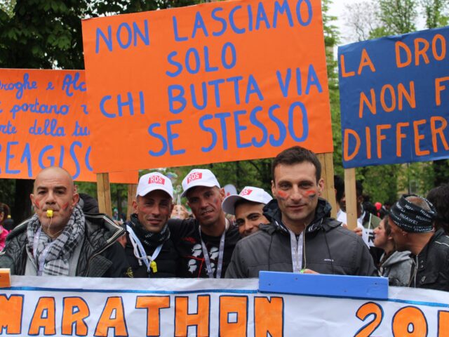 Partecipazione Milano Marathon sfilata finale Ortacesus