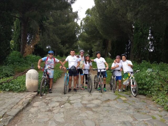 Attività sportiva bike comunità di Palombara