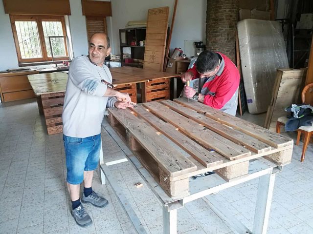 Laboratorio restauro e felegnameria comunità Ortacesus