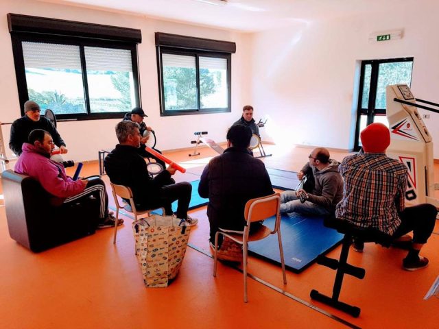 Laboratorio musicoterapia comunità di Ortacesus