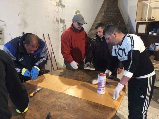 Laboratorio restauro e felegnameria comunità di Ortacesus